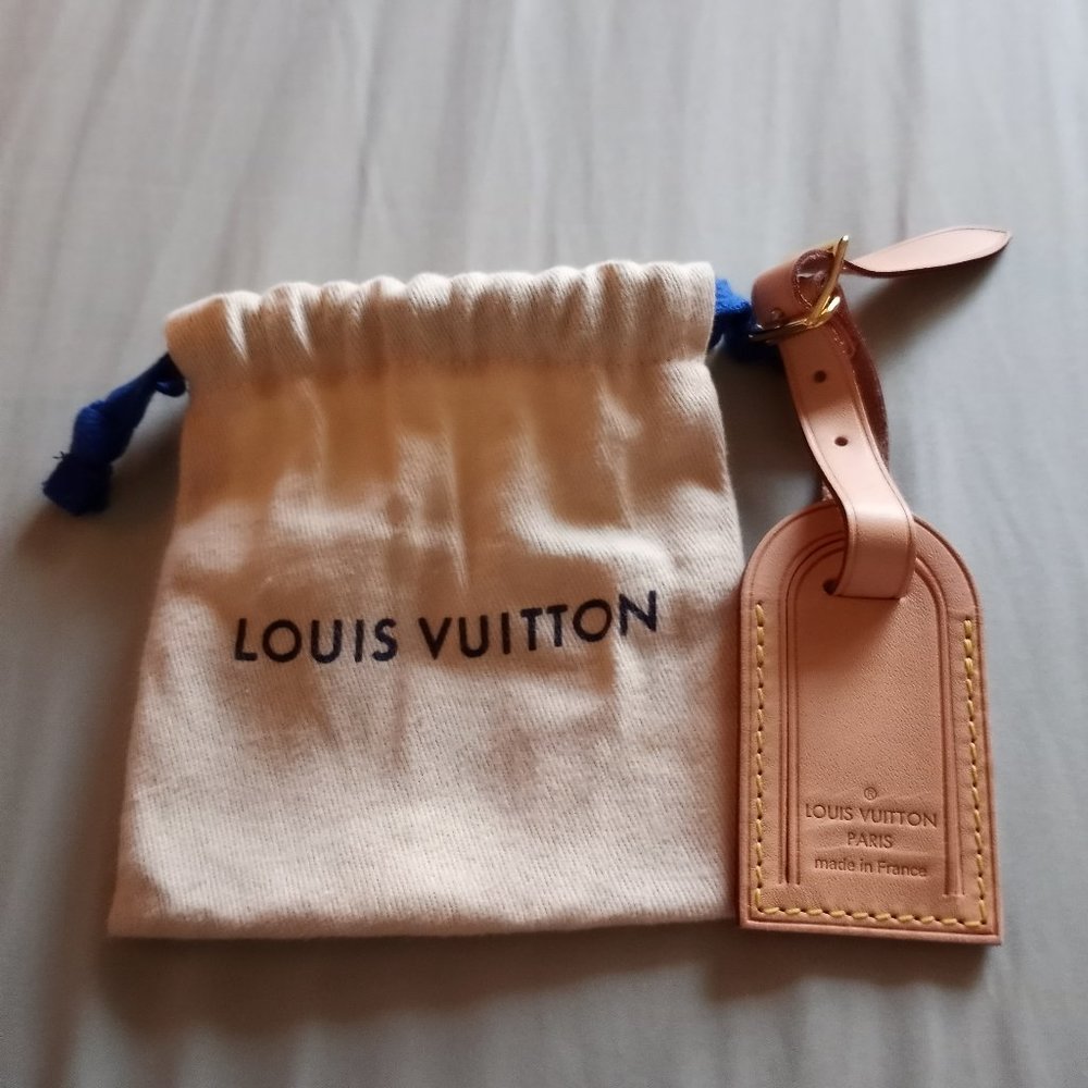 On SALE 100% Authentic Louis Vuitton Luggage Tag